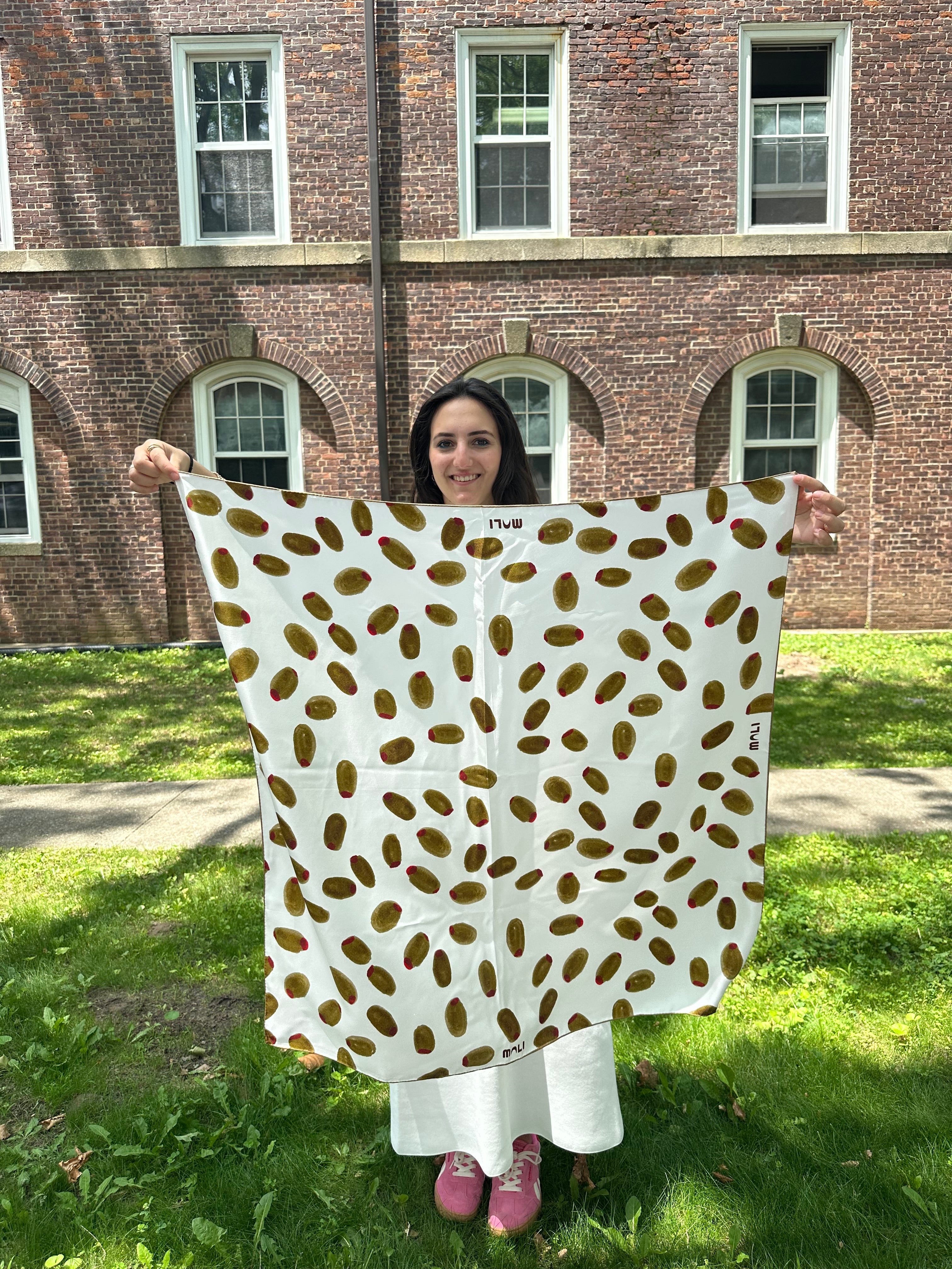 Extra Dirty Martini Silk Scarf