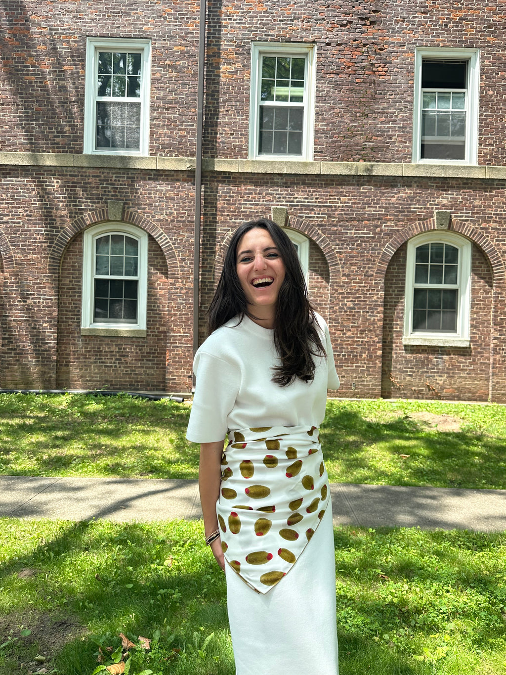 Extra Dirty Martini Silk Scarf