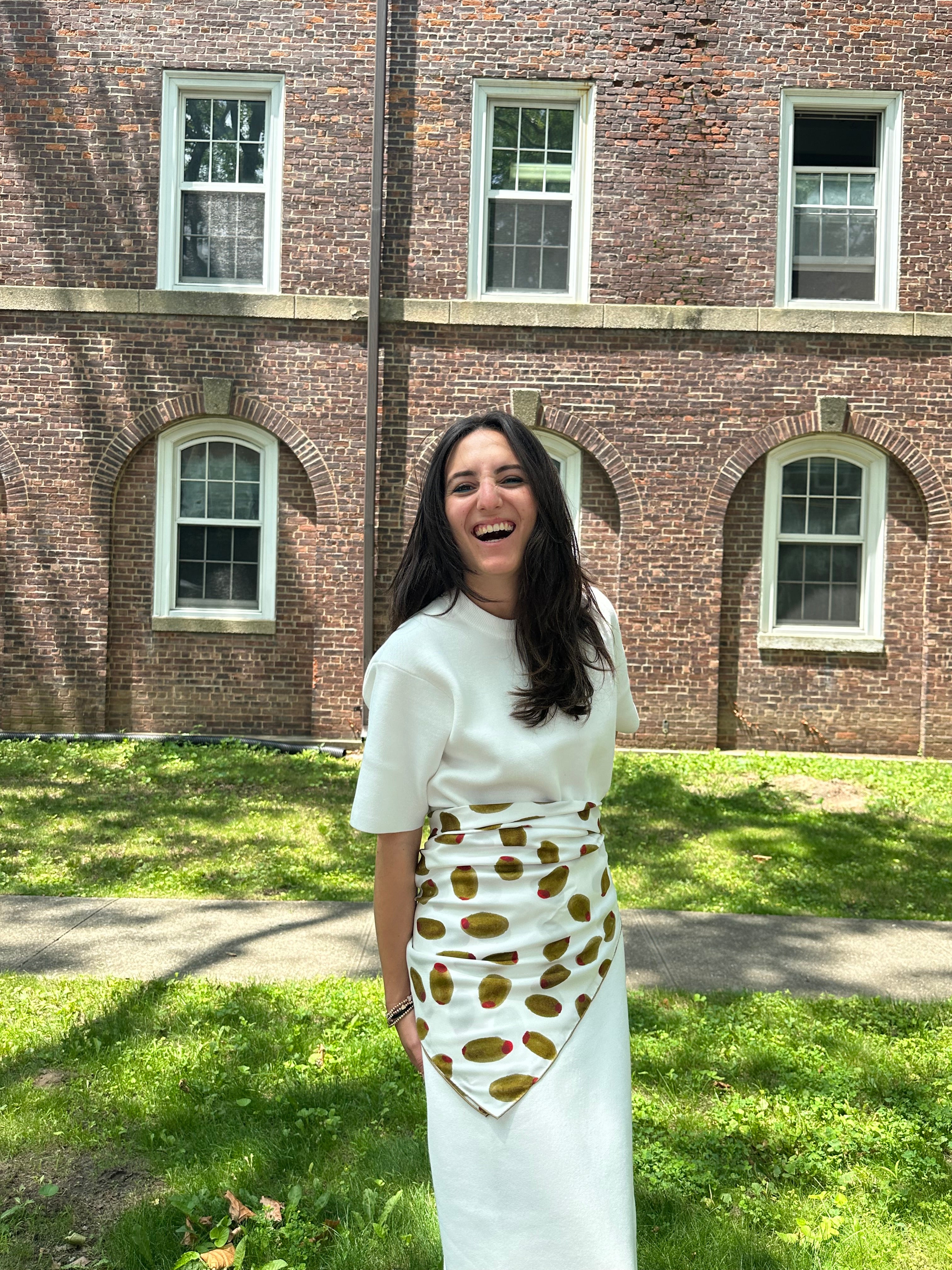 Extra Dirty Martini Silk Scarf