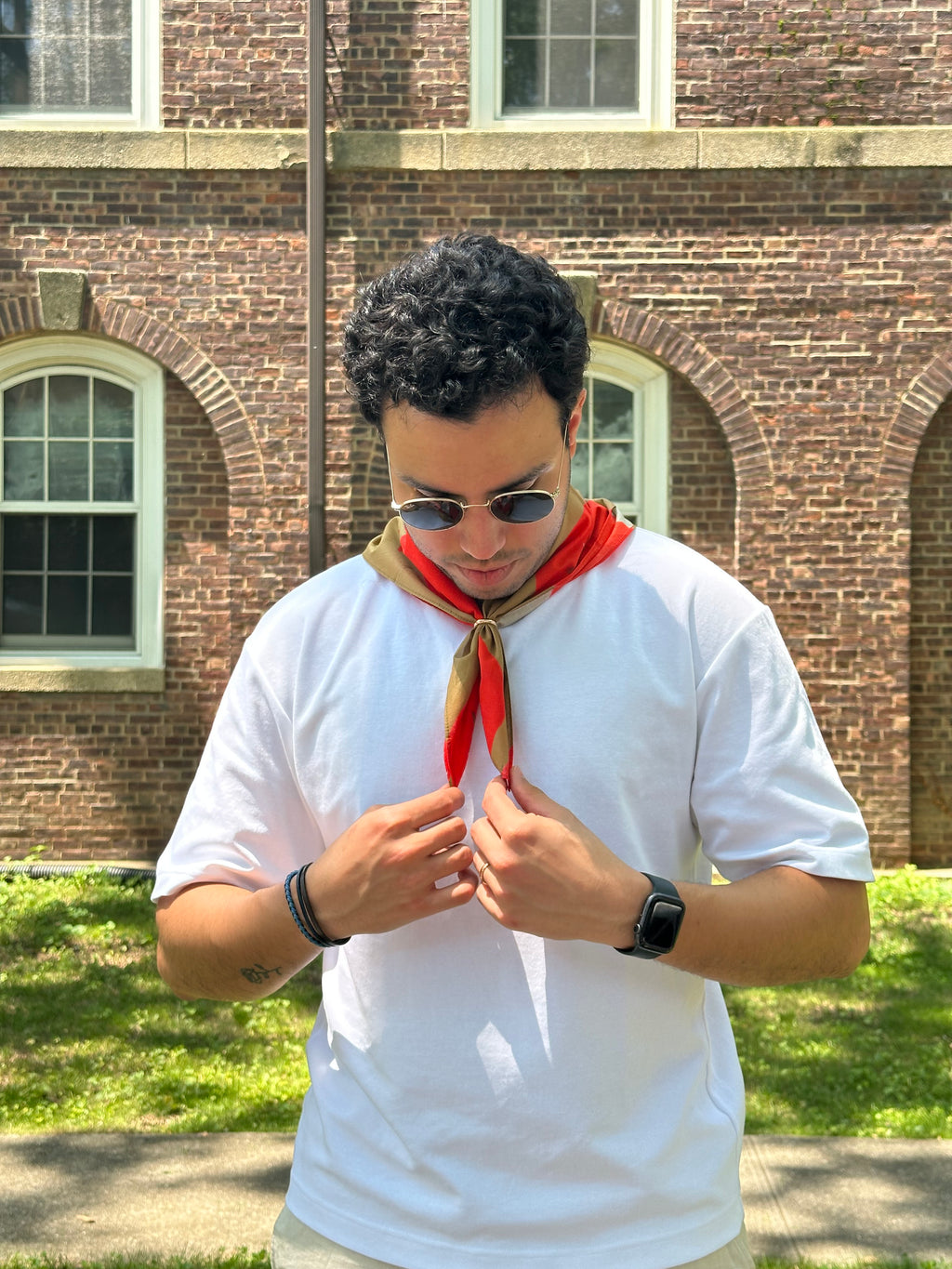 Tomato Happy Life Cotton Bandana