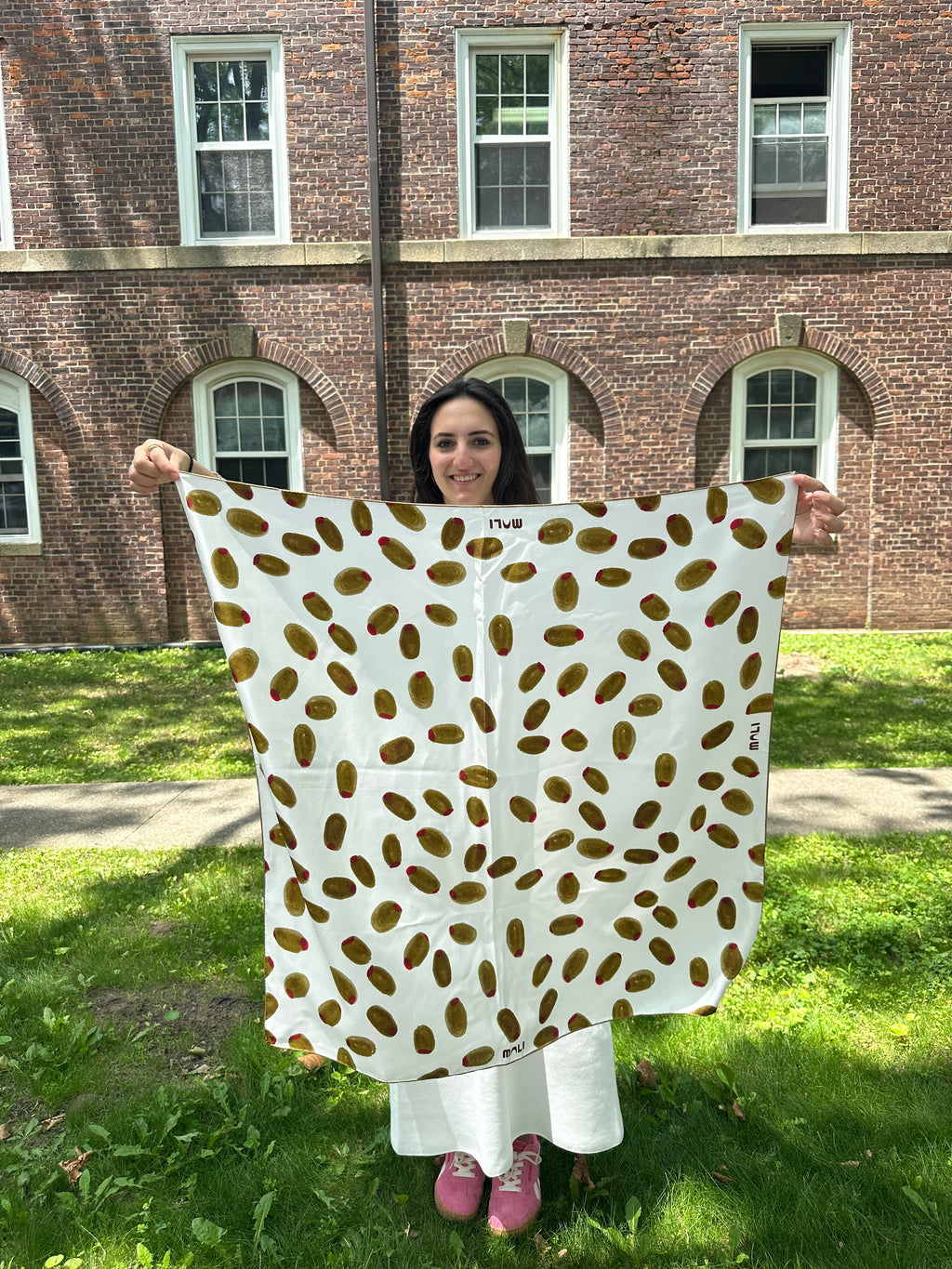 Extra Dirty Martini Silk Scarf