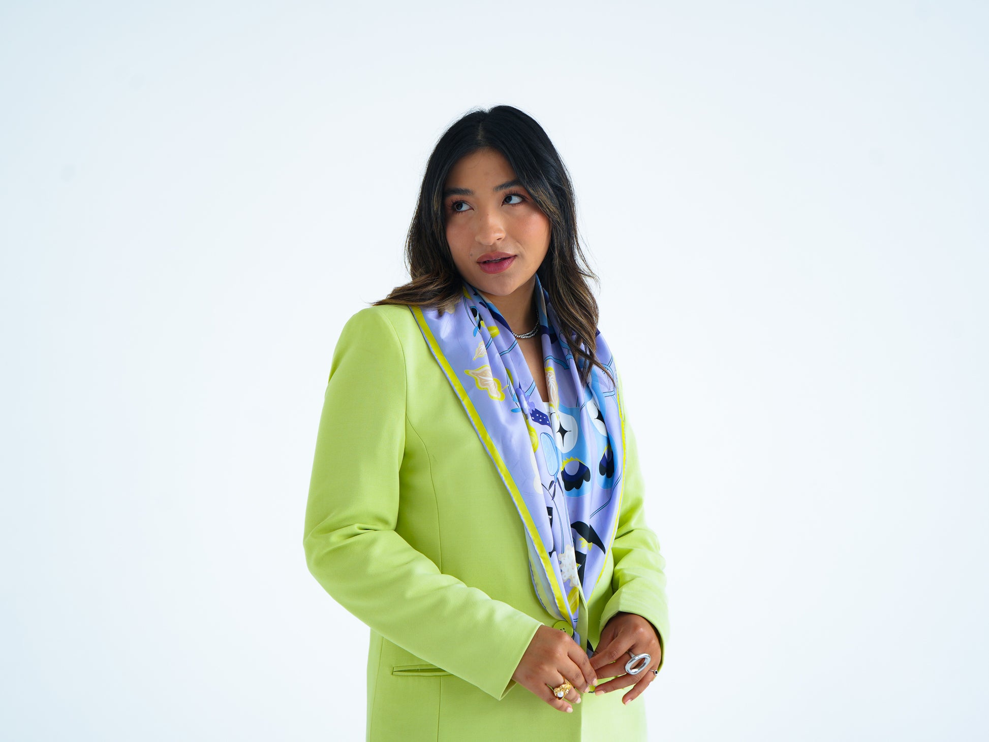 Ascent Silk Scarf