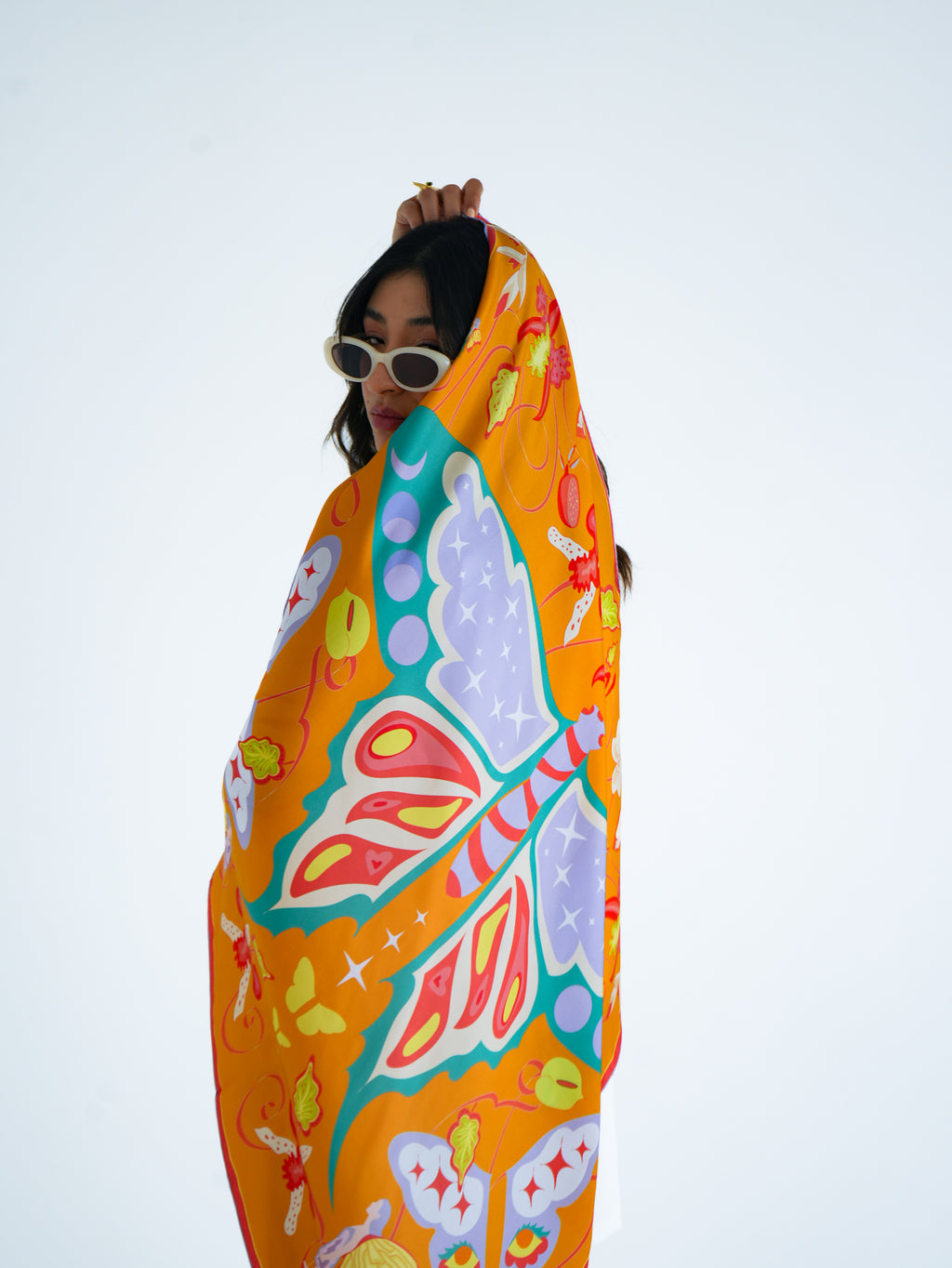 Evolution Silk Scarf