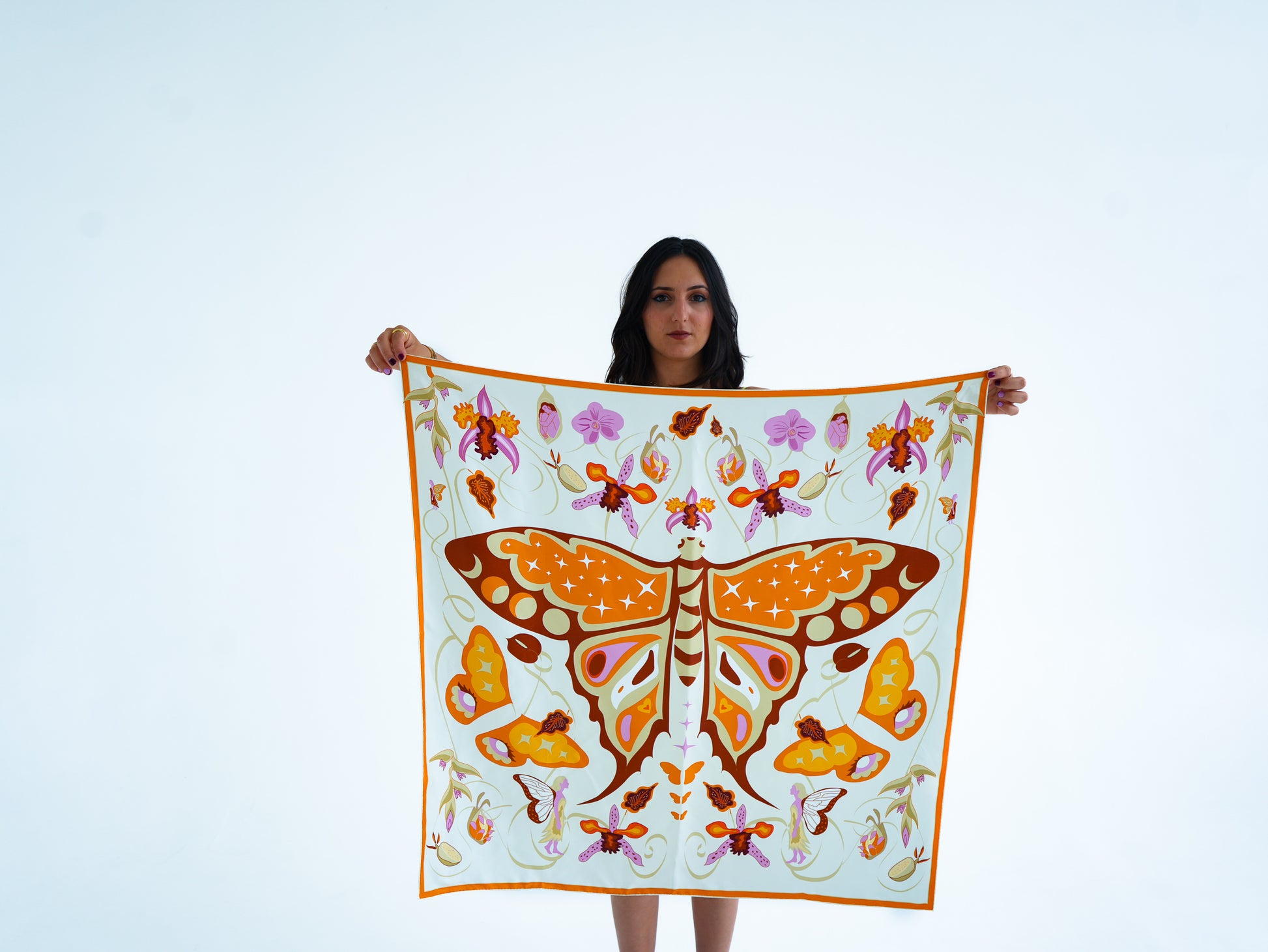 Awakening Silk Scarf