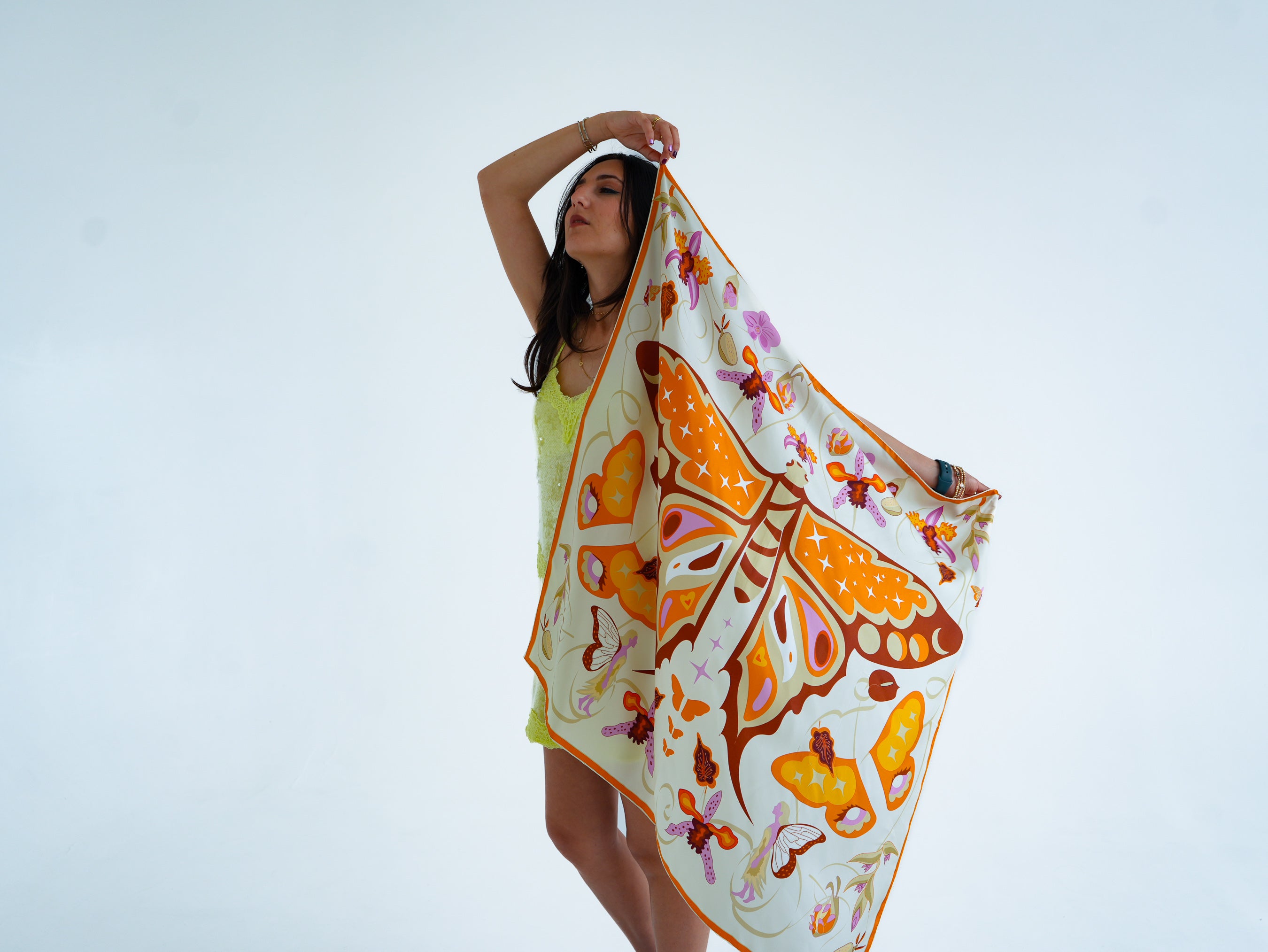 Awakening Silk Scarf