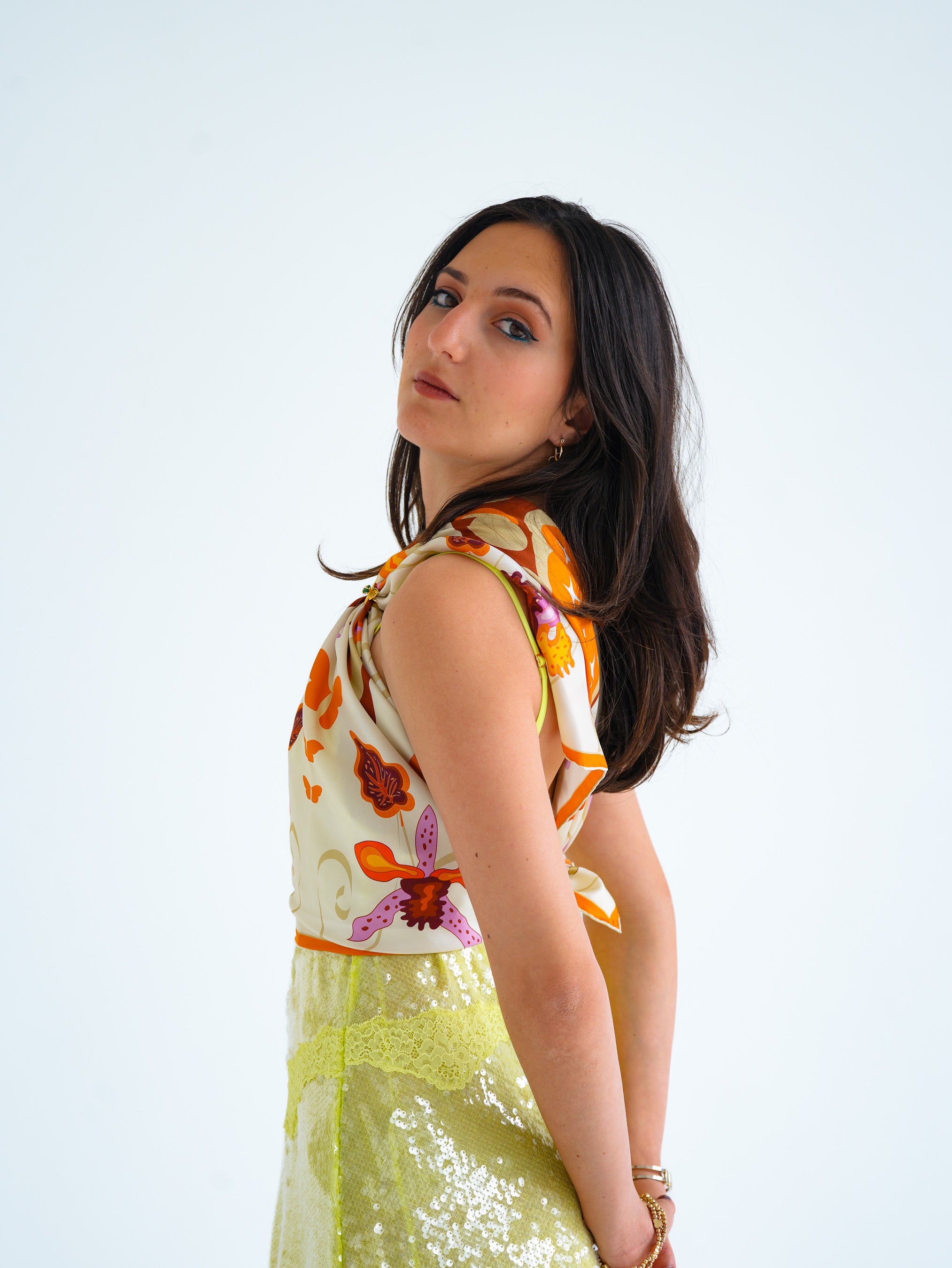 Awakening Silk Scarf