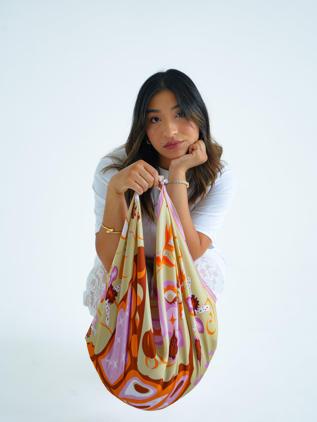 Transformation Silk Scarf