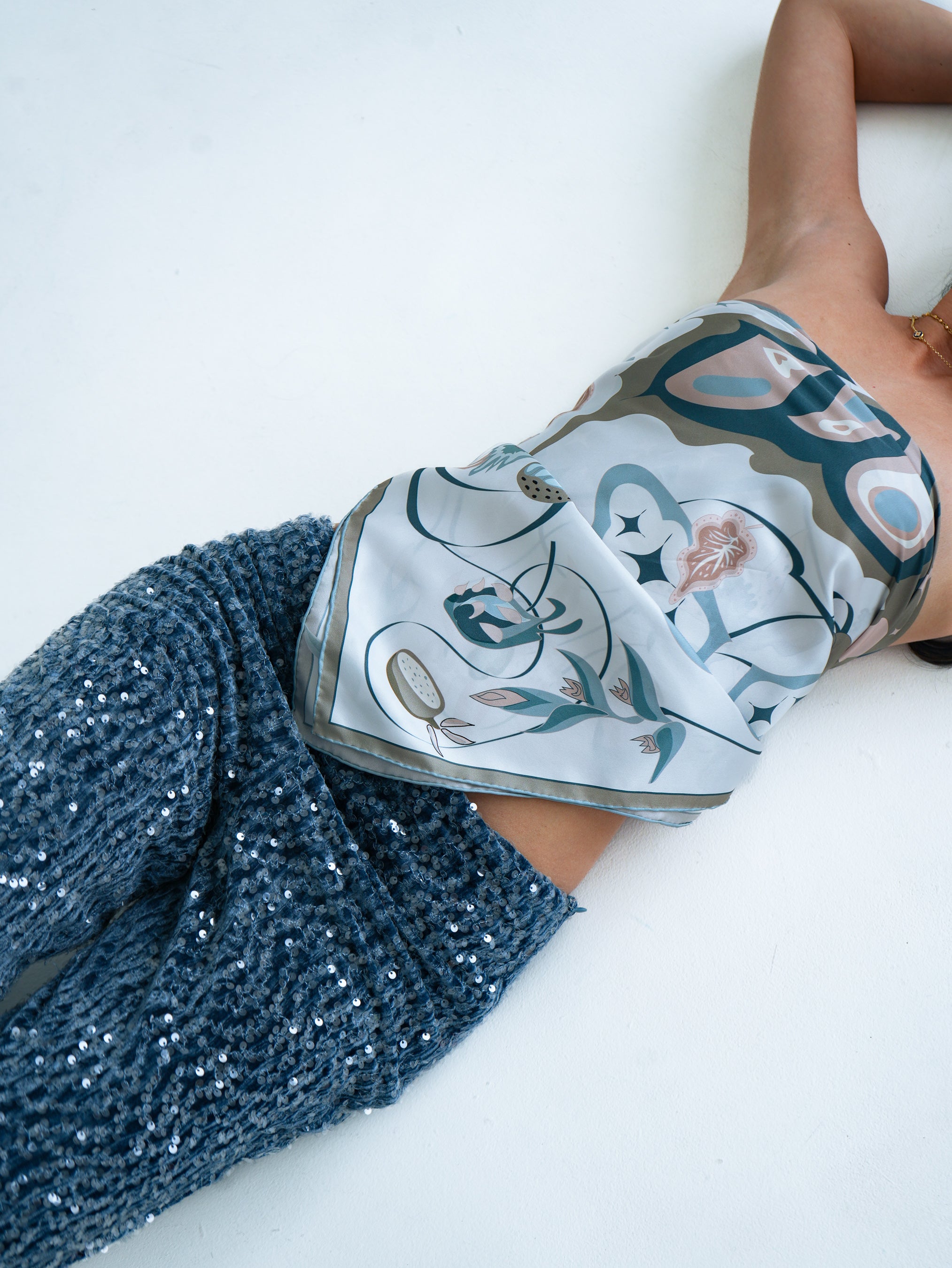 Emergence Silk Scarf