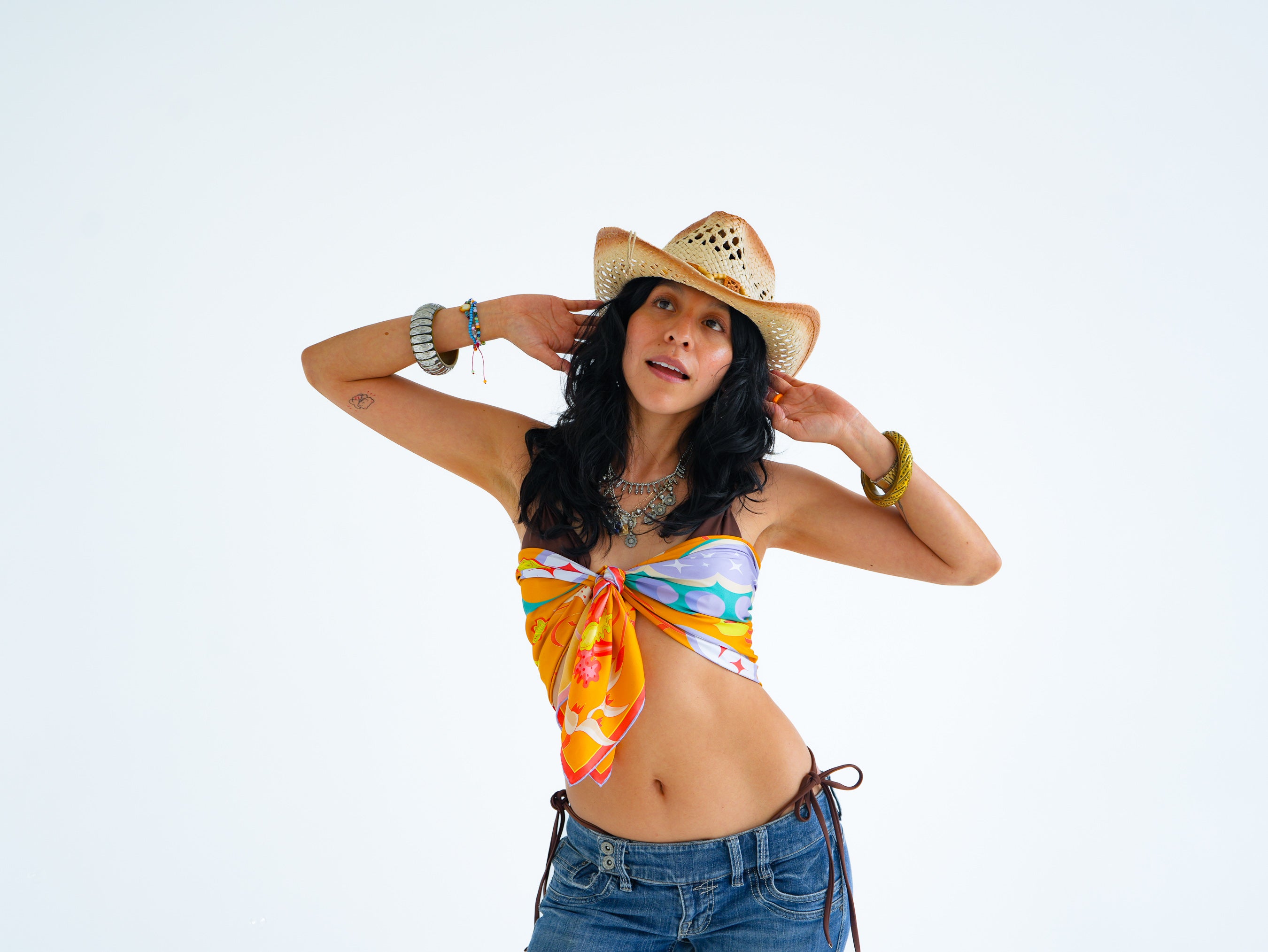 Evolution Silk Scarf