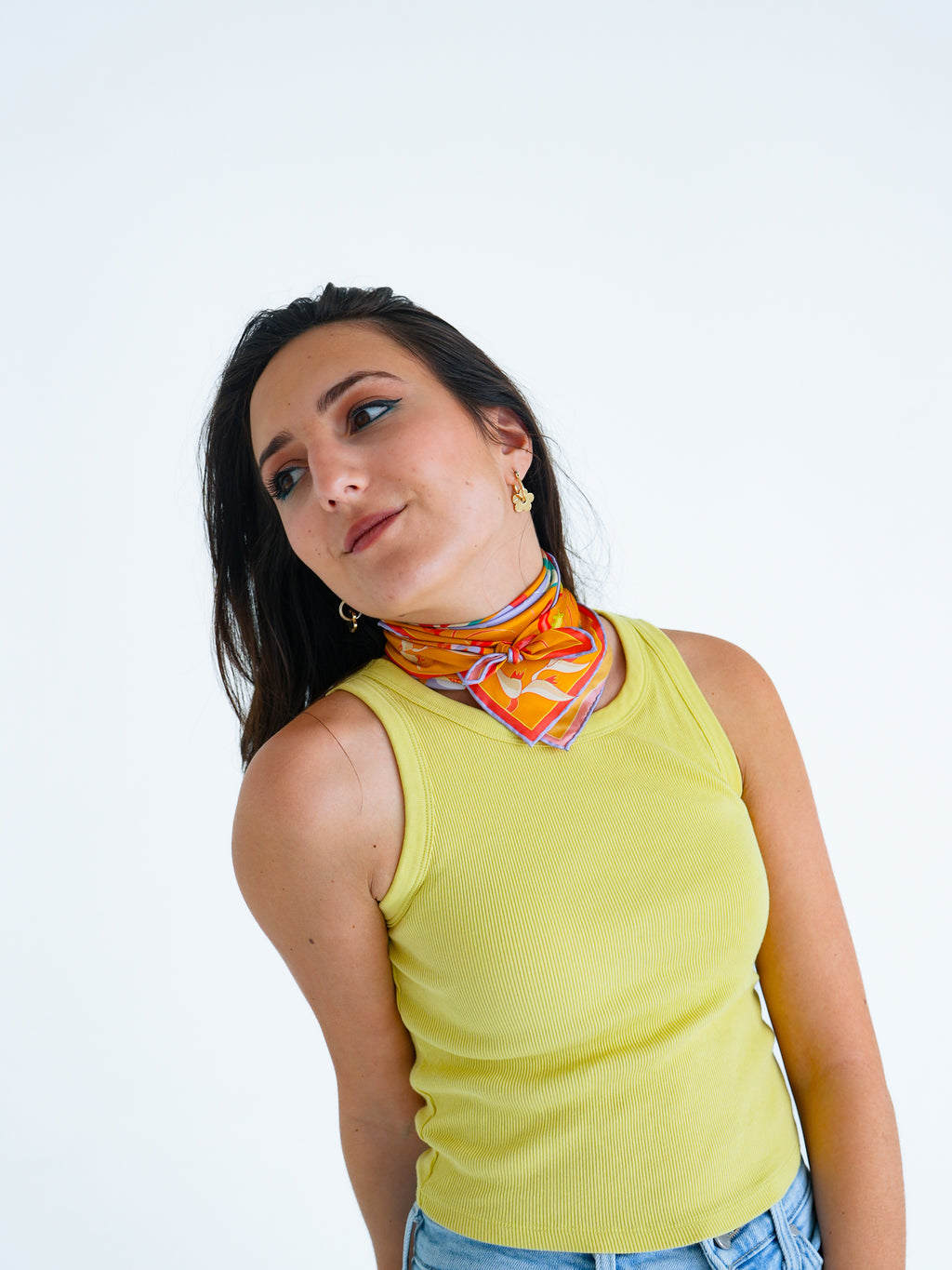 Evolution Silk Scarf