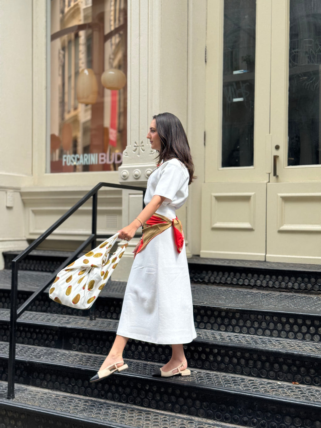 Extra Dirty Martini Silk Scarf - olives