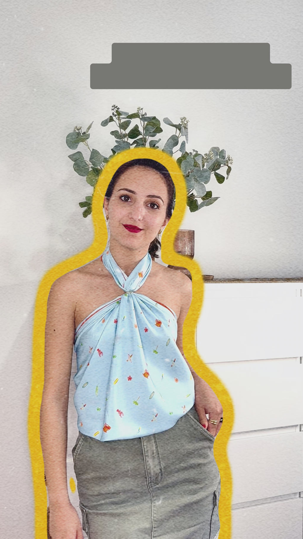 Seaside Dreams Silk Scarf