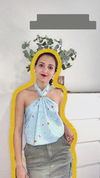 Seaside Dreams Silk Scarf