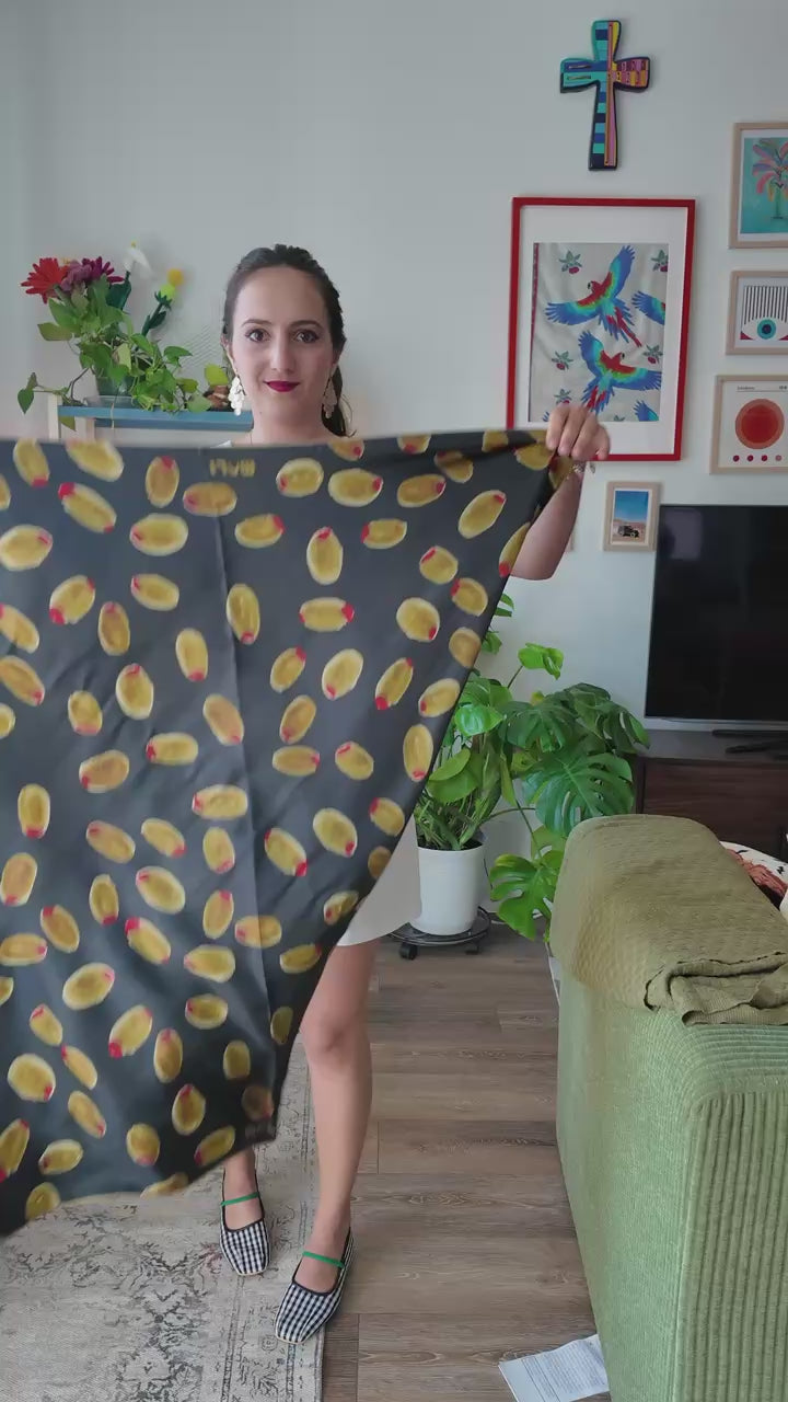 Extra Dirty Martini Silk Scarf